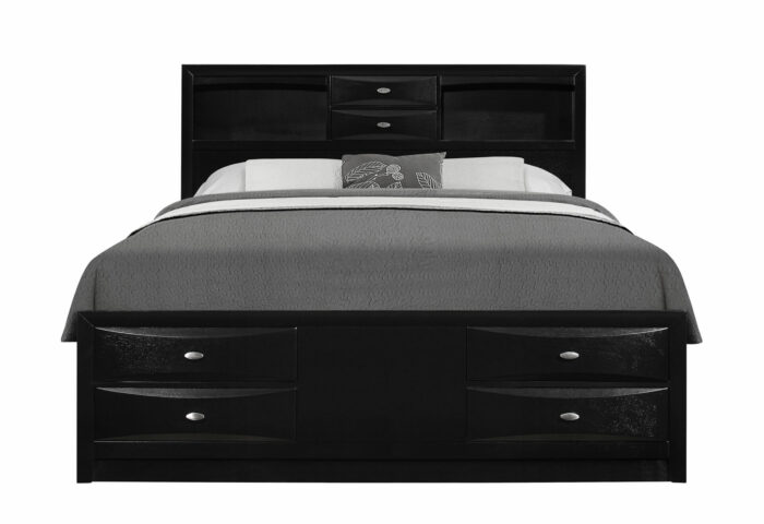 LINDA BLACK KING BED