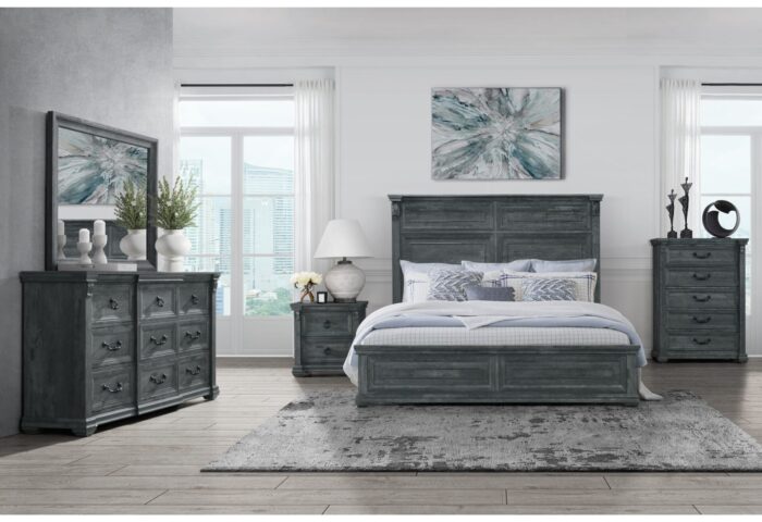 TATUM GREY FULL BED GROUP