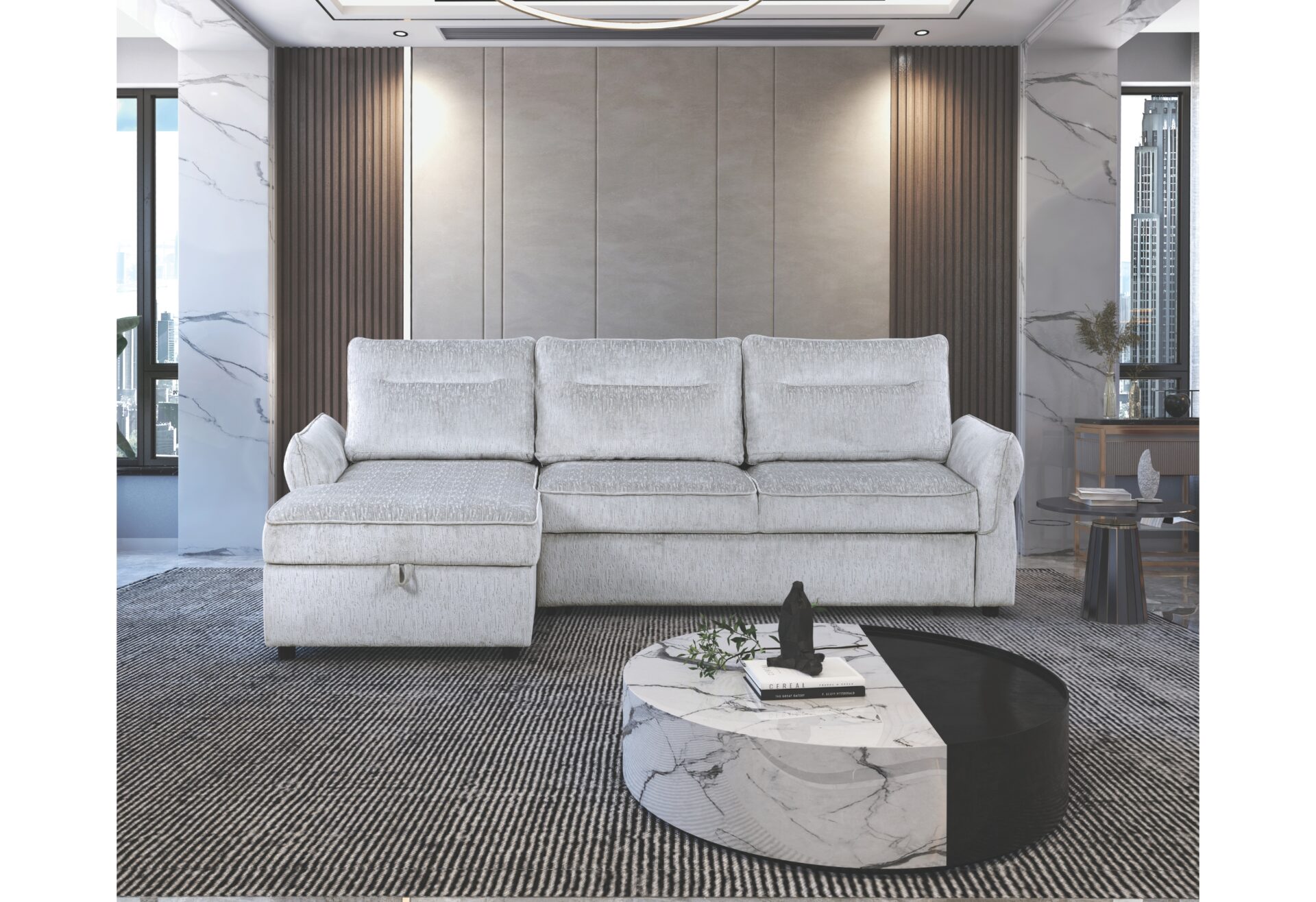U0301-GREY-SECTIONAL CLOSEDRSC