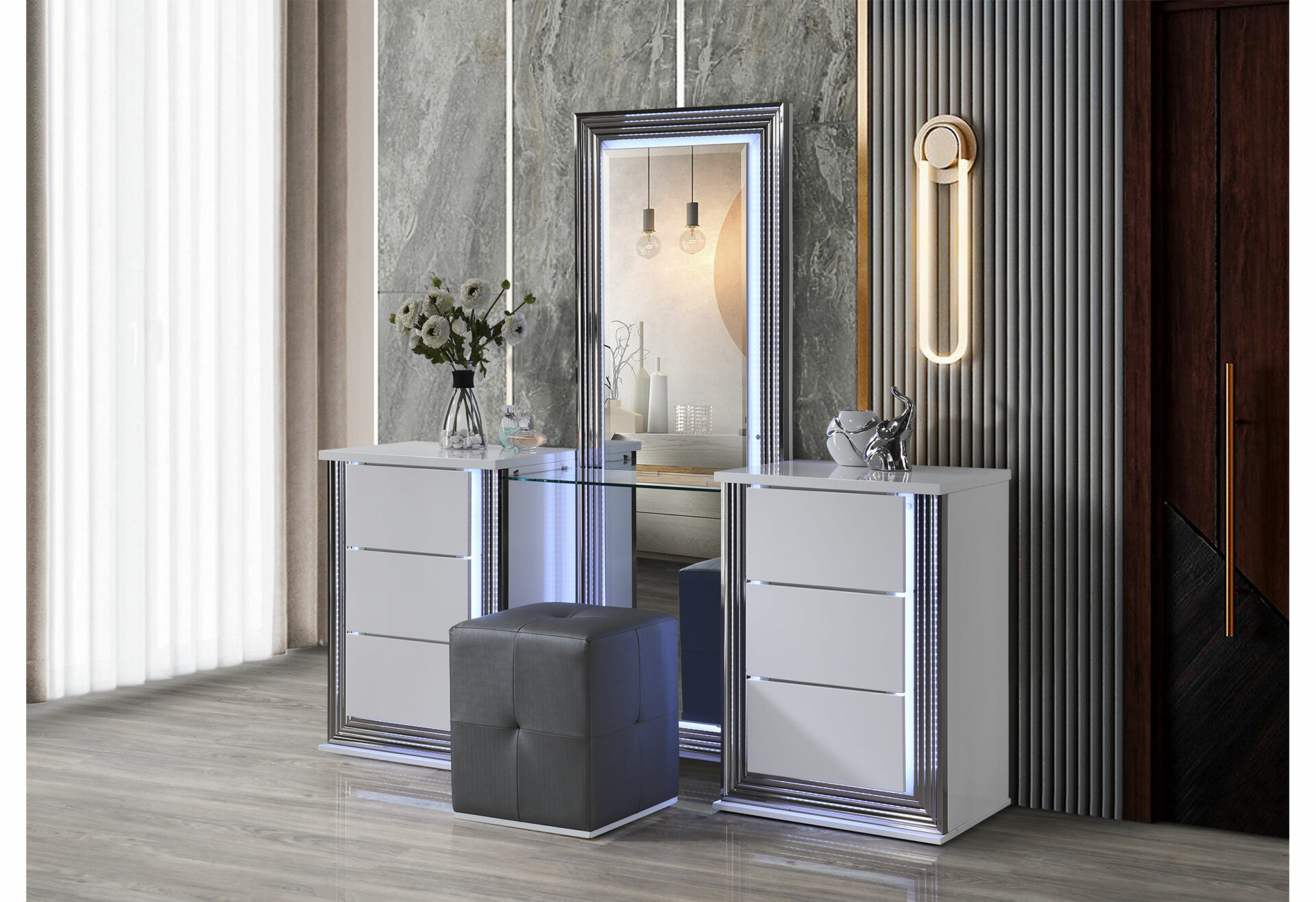 YLIME-SMOOTH-WHITE-VANITY-SET